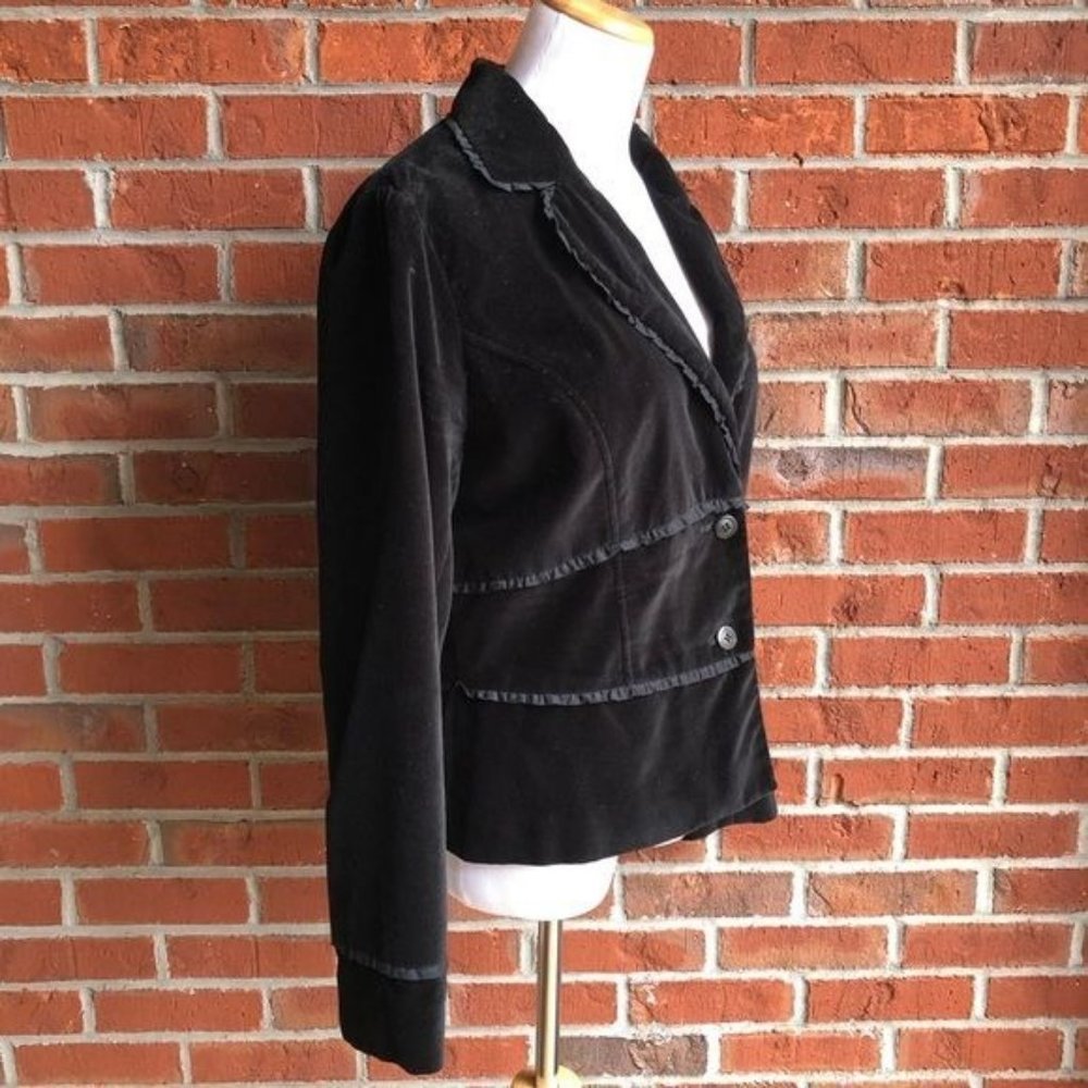apt. 9 Velour Jacket -‎ Size 10